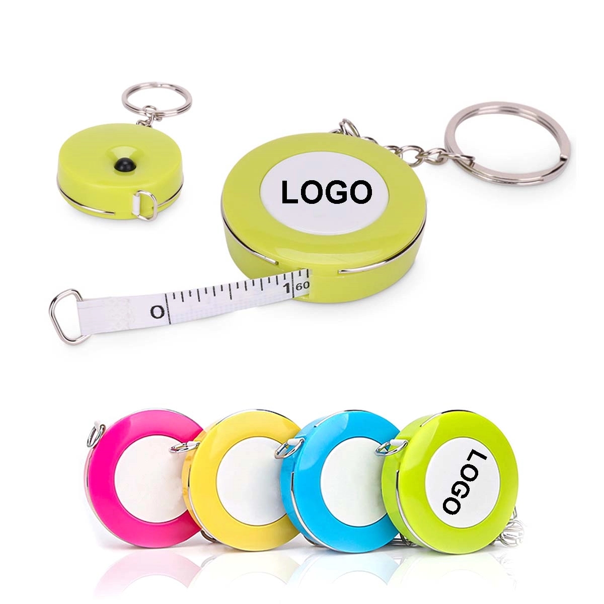 Retractable Plastic Tape Measure 2