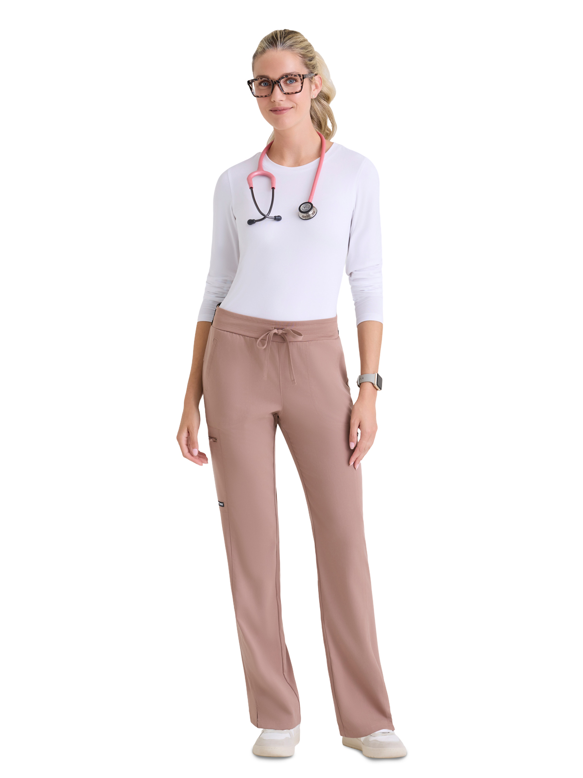 Grey's Anatomy Spandex Stretch - Women's Three-Pocket Kim Scrub Pant 6