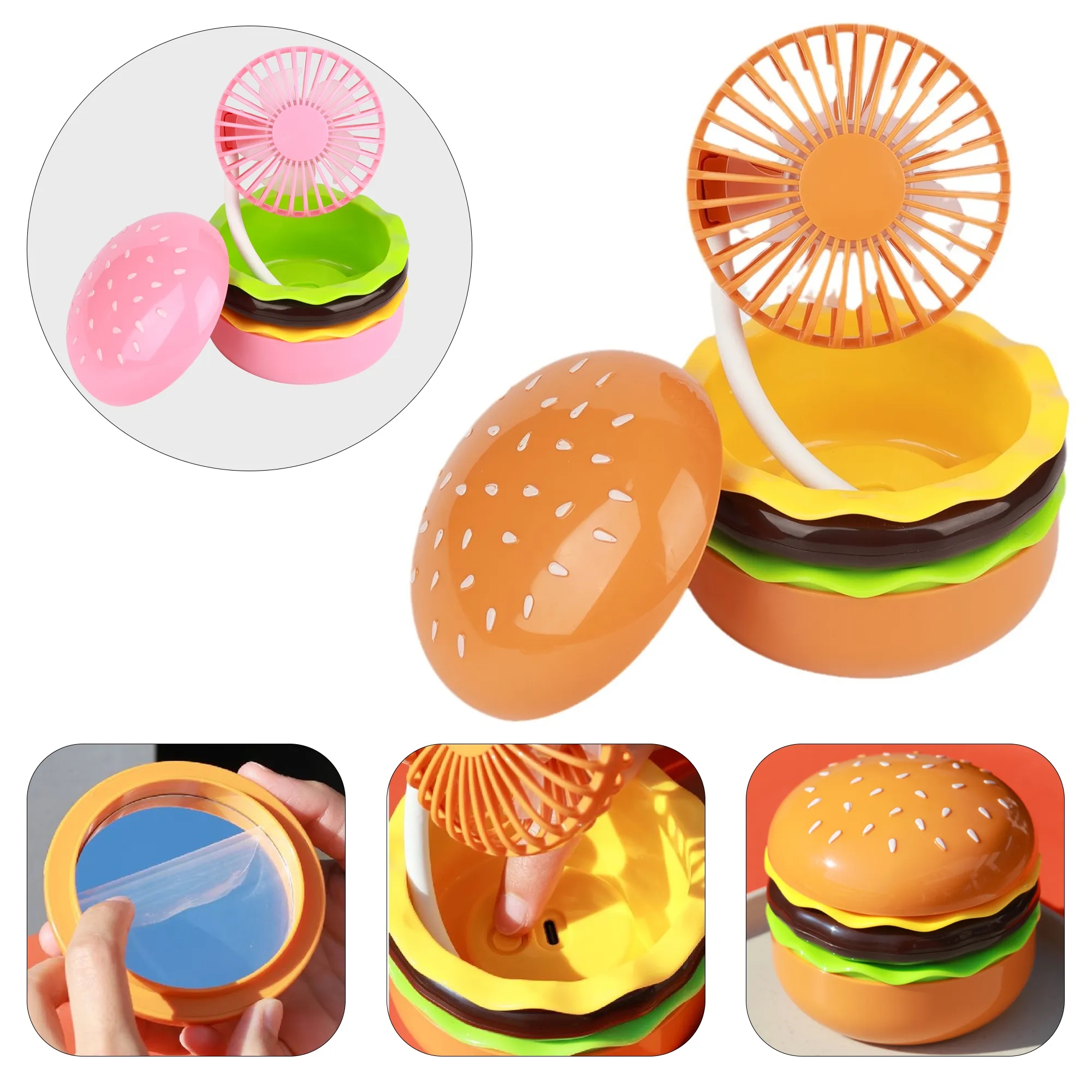 Hamburg Mirror Fold Electric Fan 3