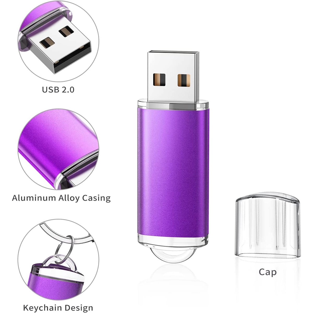 4G USB Memory Sticks Flash Drives Easy-Storage U Disk 3