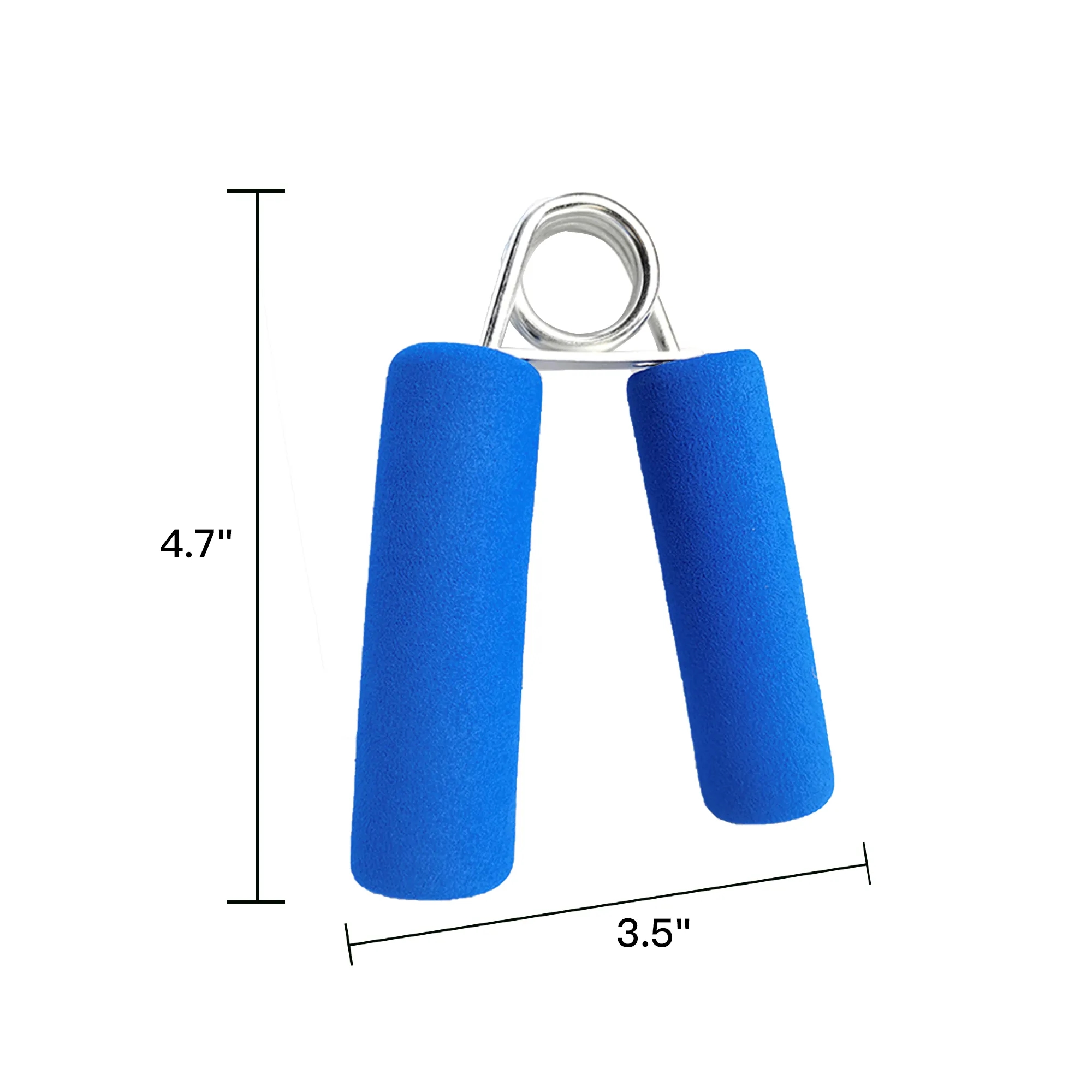 4.7"L x 3.5"W Hand Grip Strengthener. Rush service is availa 3