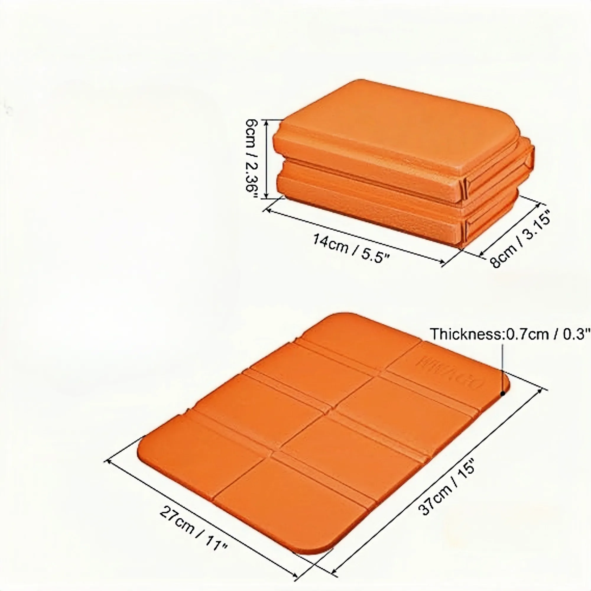 Foldable Camping Seat Cushion - Portable Sitting Pad 2