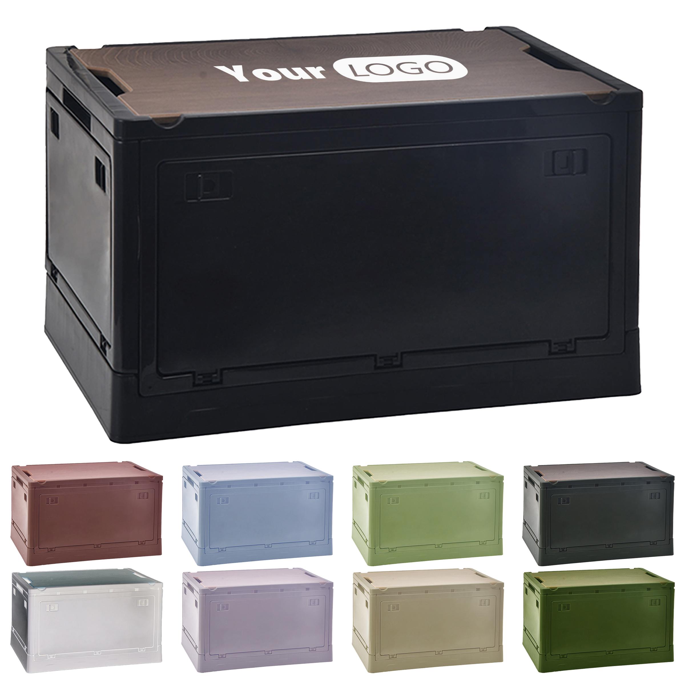 Plastic Folding Camping Storage Box 5