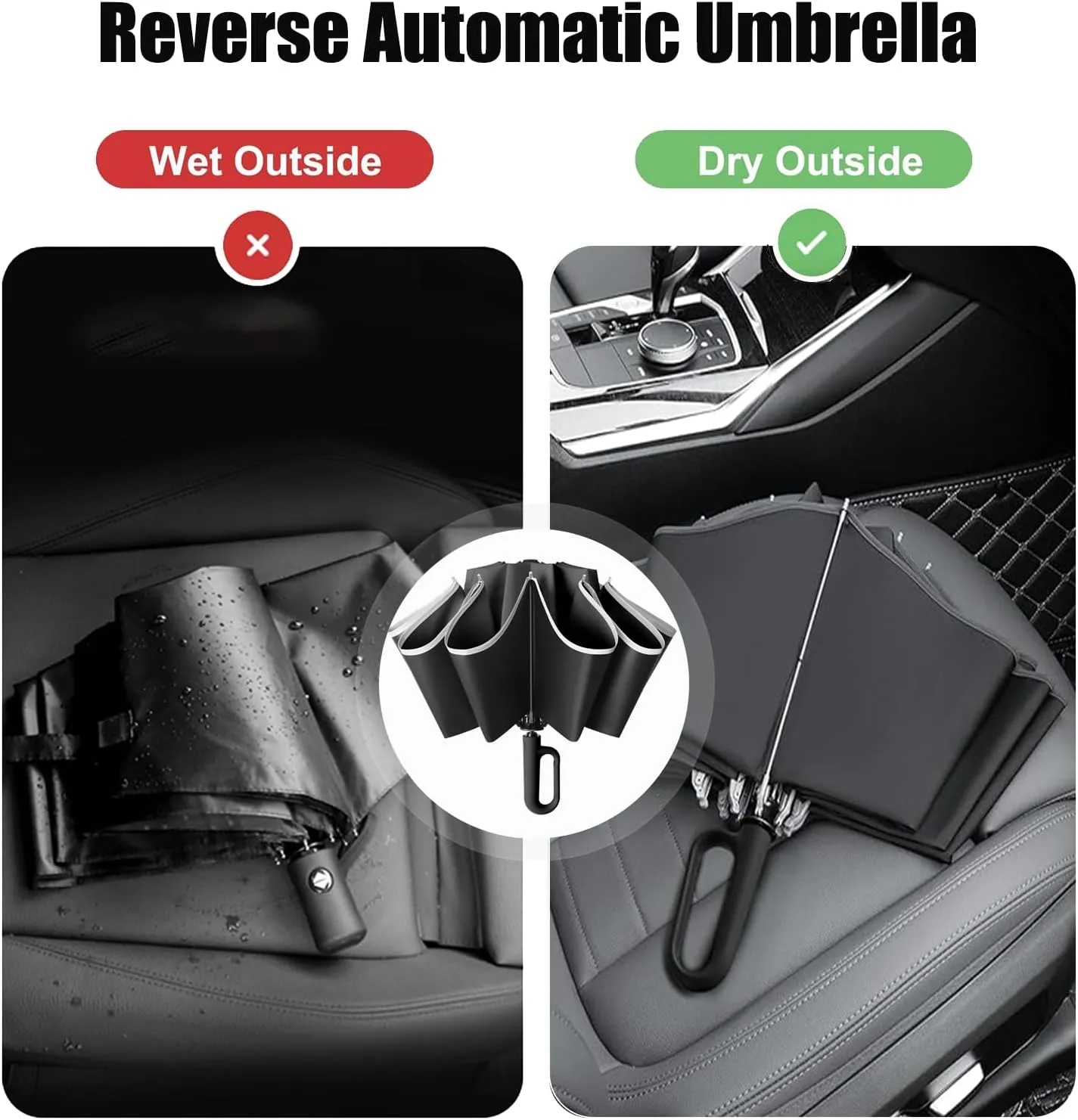 Portable Folding Umbrella For Rain And Sun 6