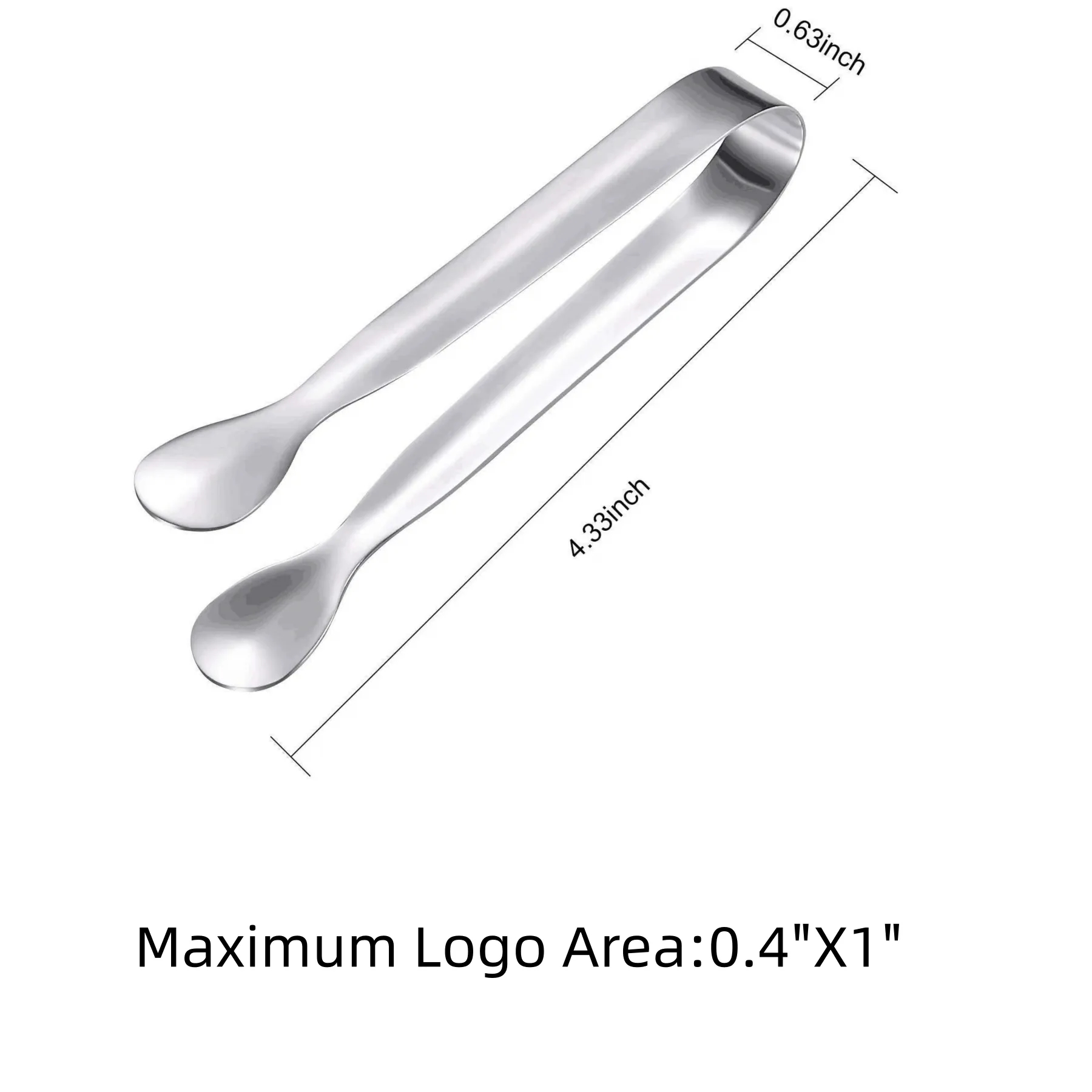 304 Stainless Steel Ice Tongs 3