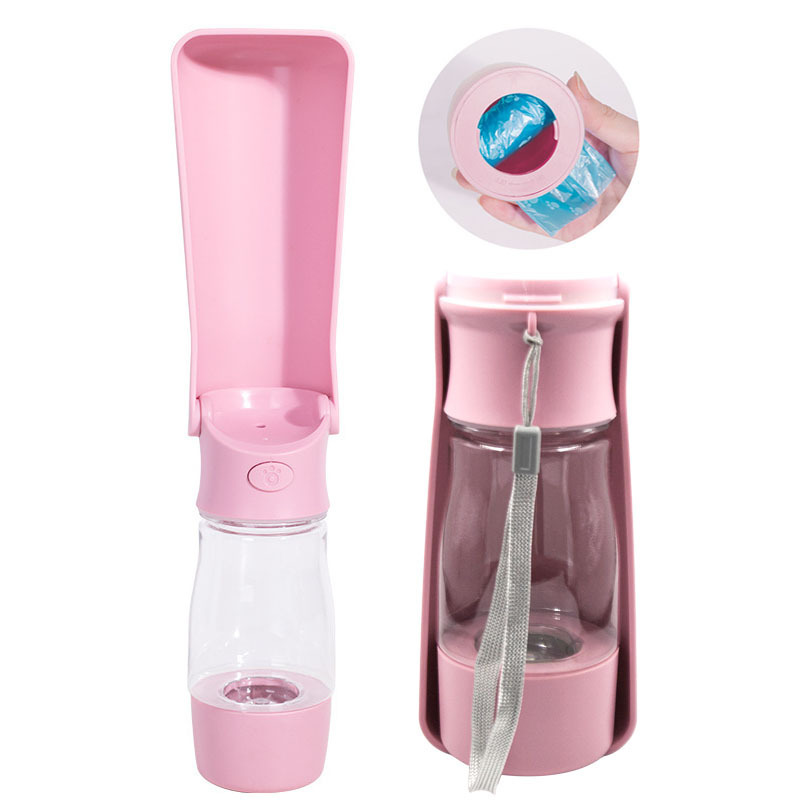 Double-layer Portable Pet Folding Drinker / Food Storage 6