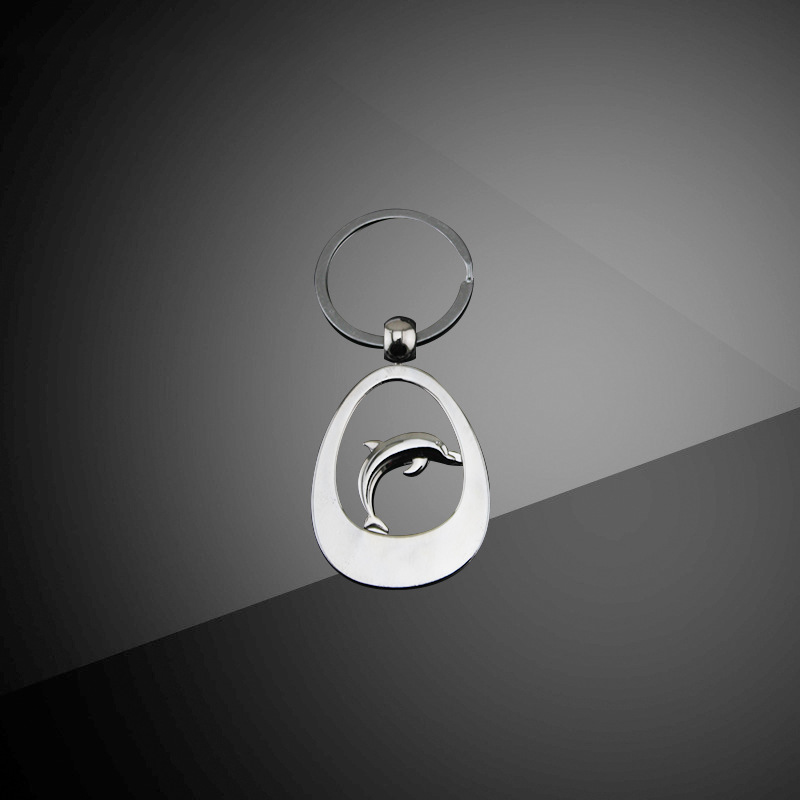 Creative Dolphin Metal Key Ring 6