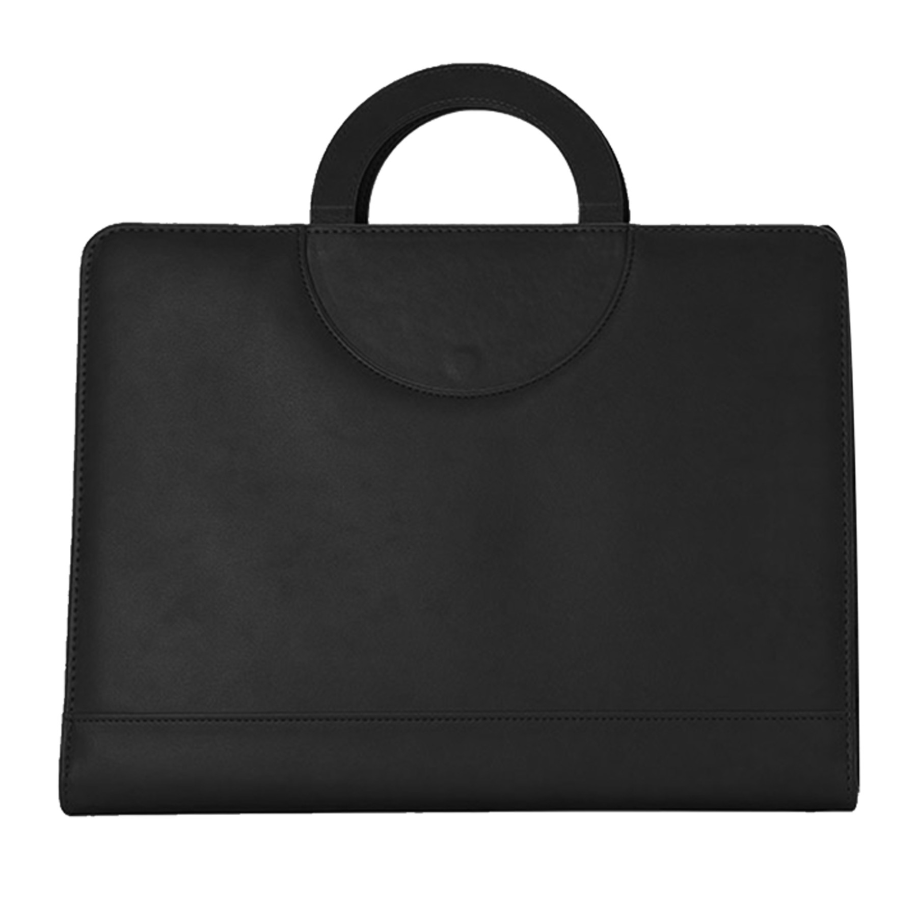 Portable A4 Leather Mobile Power Folder 1