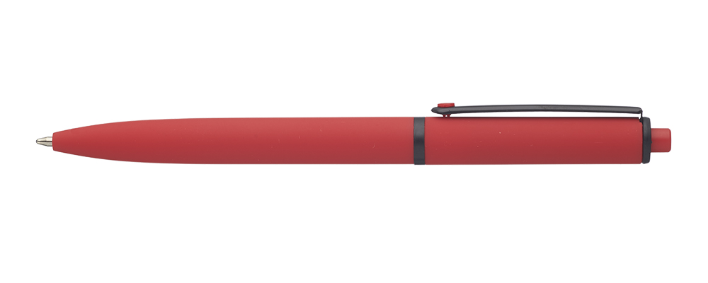 Solid Rubber Coated Plastic Ballpoint Pens 11