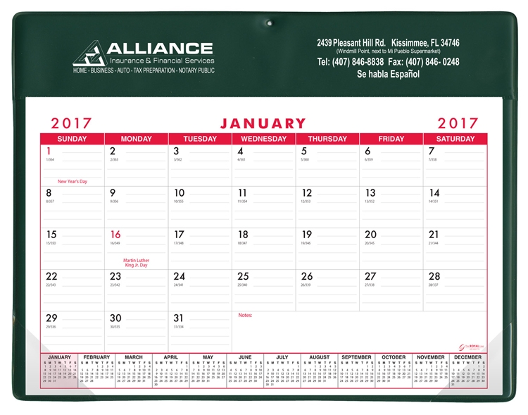 Calendar Doodle Pad Without Grommet or Greeting Page 2