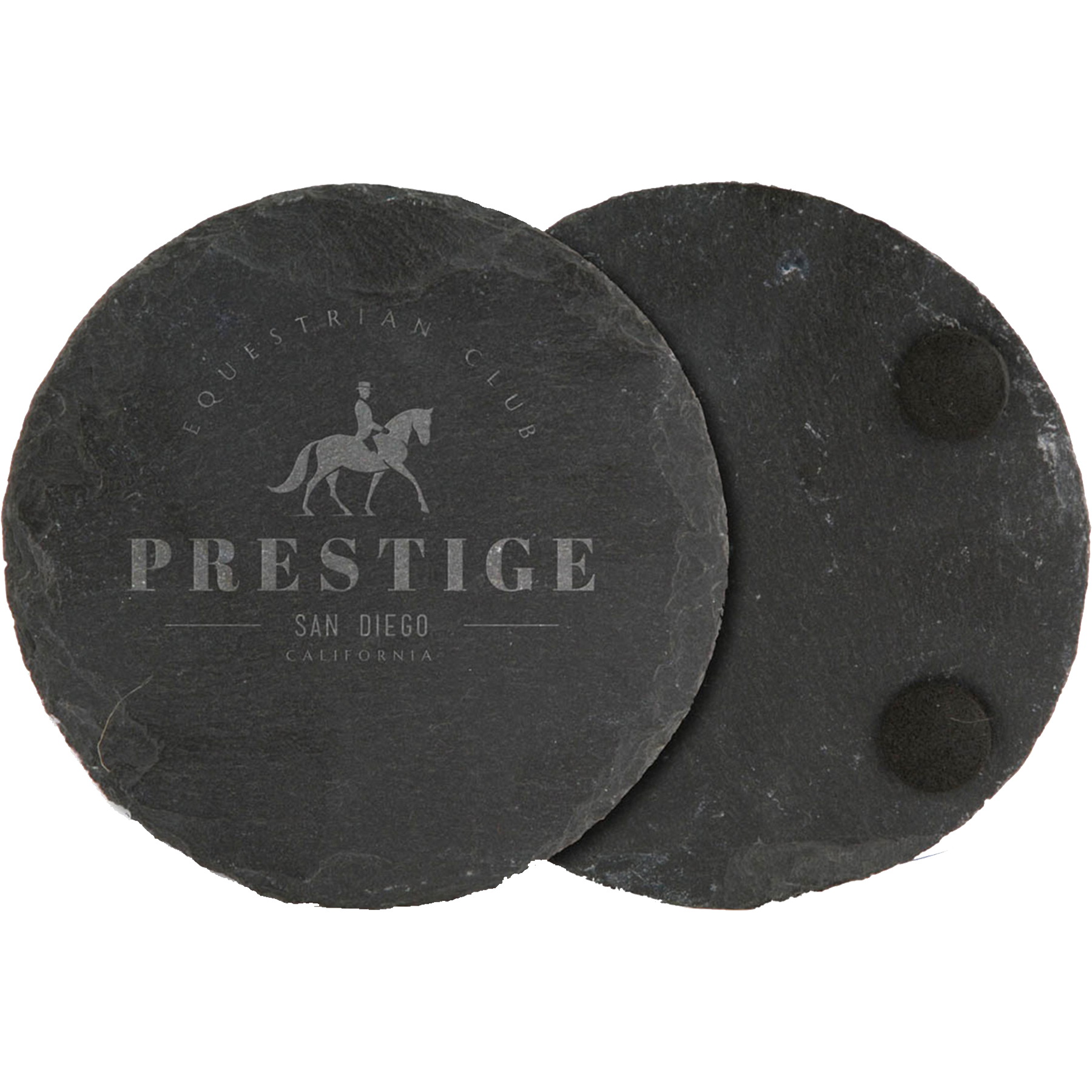 Round Slate Coaster (single)