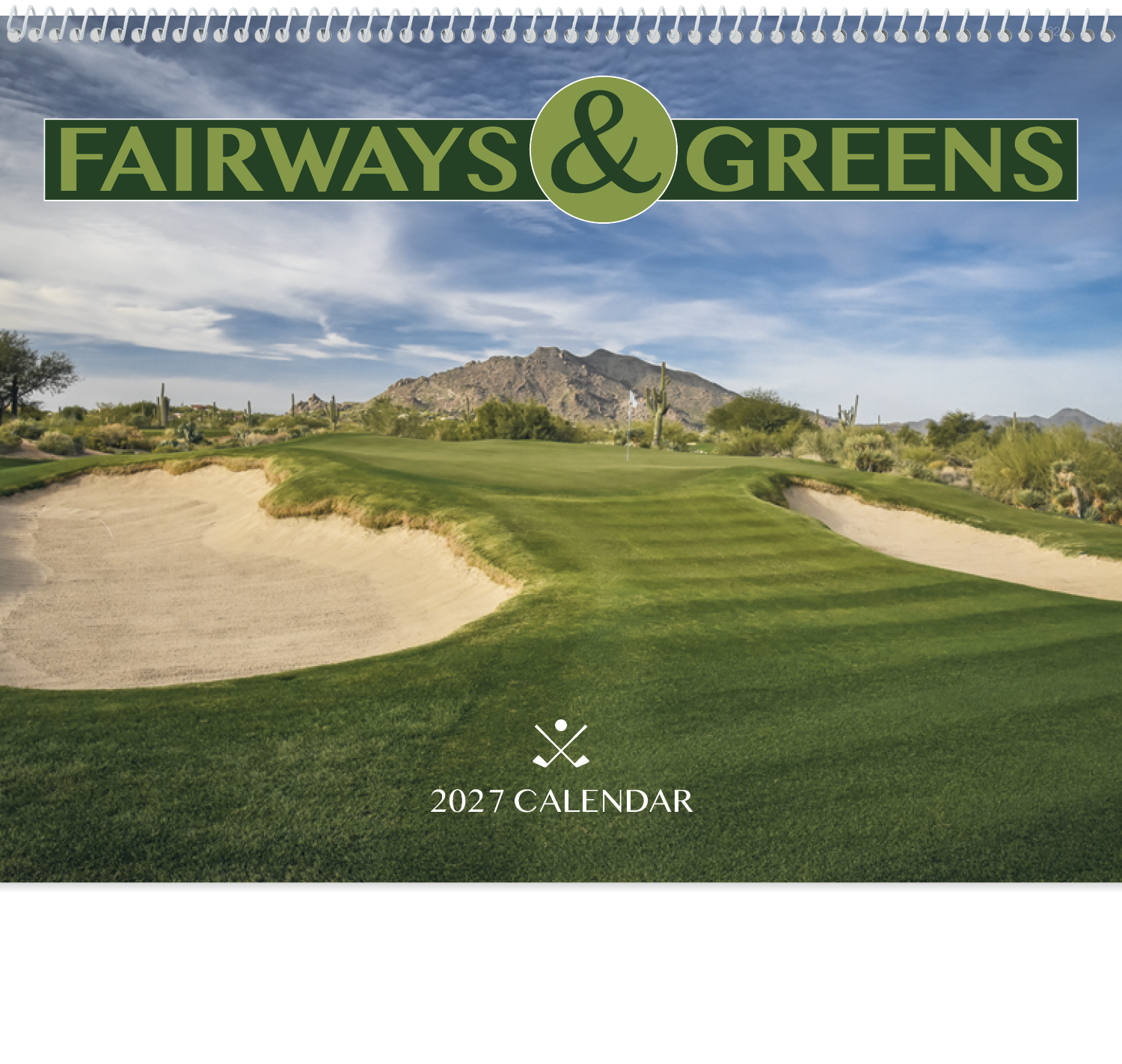 Good Value™ Fairways & Greens - Spiral Calendar 43