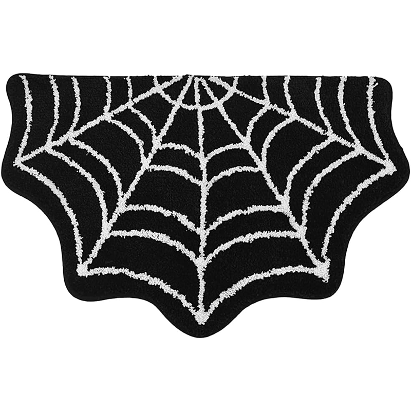 Spider Web Halloween Rug 16