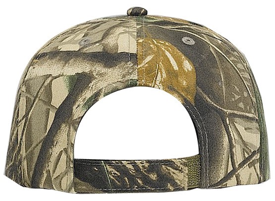 OTTO CAP® Camouflage 5 Panel Mid Profile Baseball Cap 2