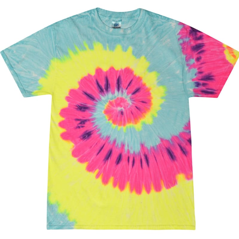 Tie-Dye 5.4 Oz., 100% Cotton Tie-Dyed T-Shirt 51