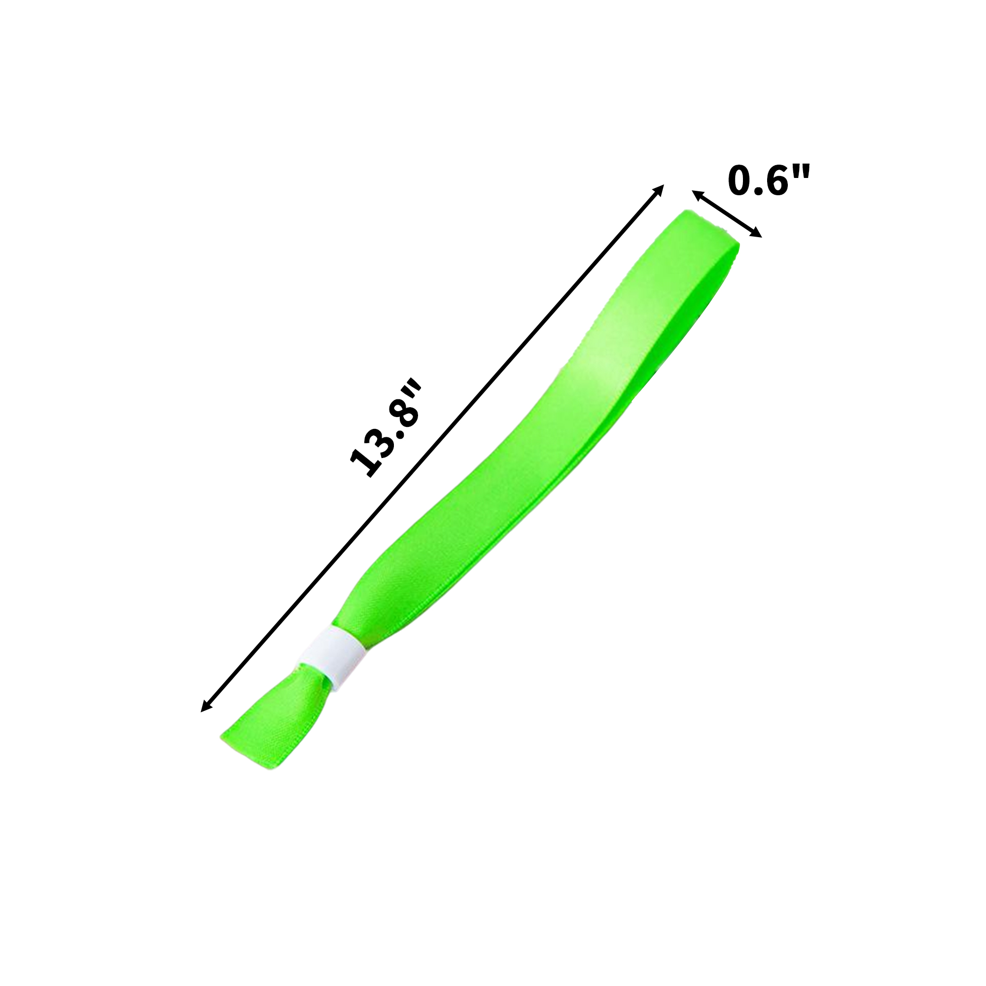 Sublimated Woven Event Wristband 13.8" With Locking Bead 9