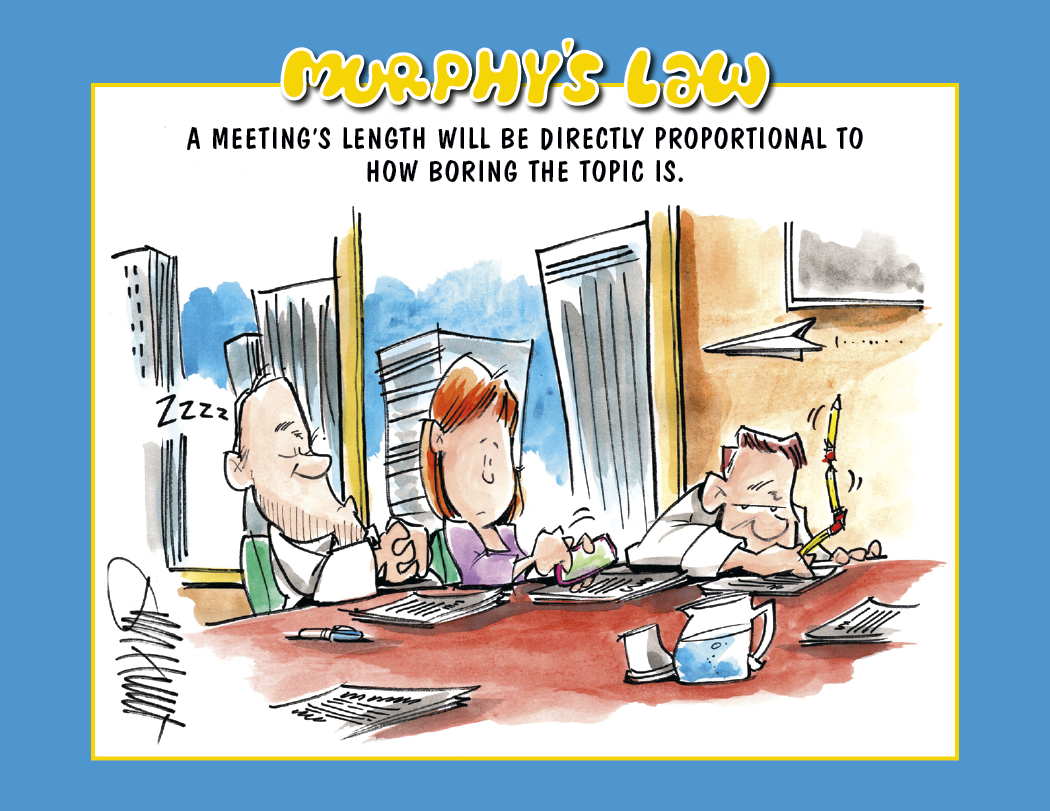 HotLine® Products Murphy's Law Appointment Calendar - Stapled 65