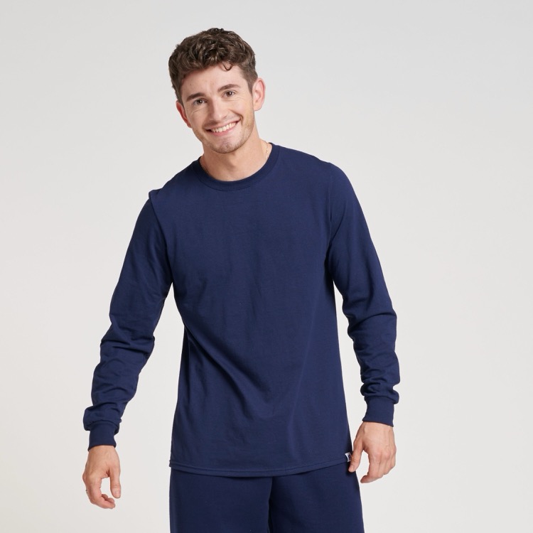 RUSSELL ATHLETIC DRI-POWER® CVC Performance Unisex Long-Sleeve T-Shirt 10