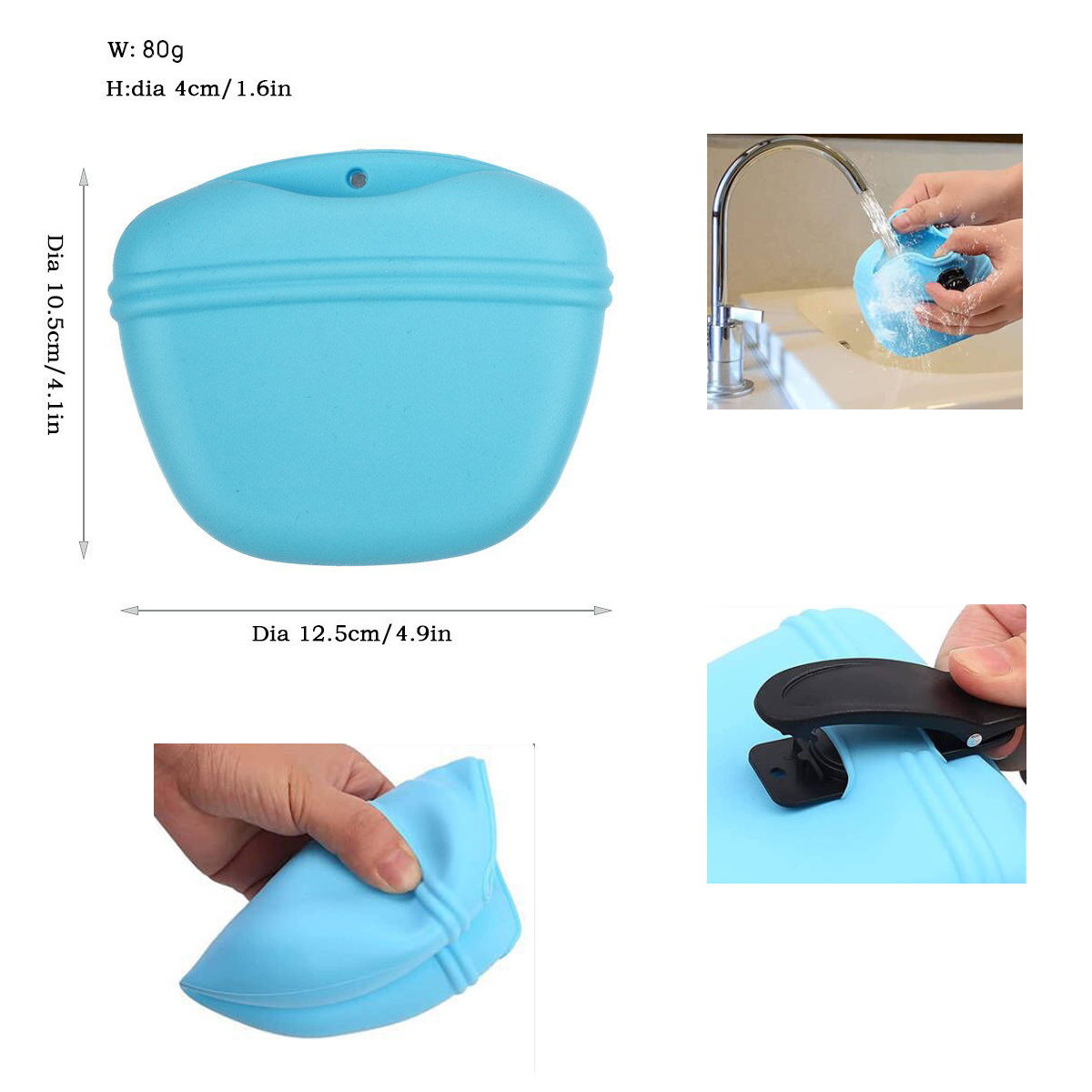 Custom Silicone Treat Pouch for Pets 4