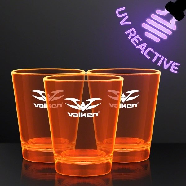 1.5 oz. UV Reactive Glow Shot Glasses 11