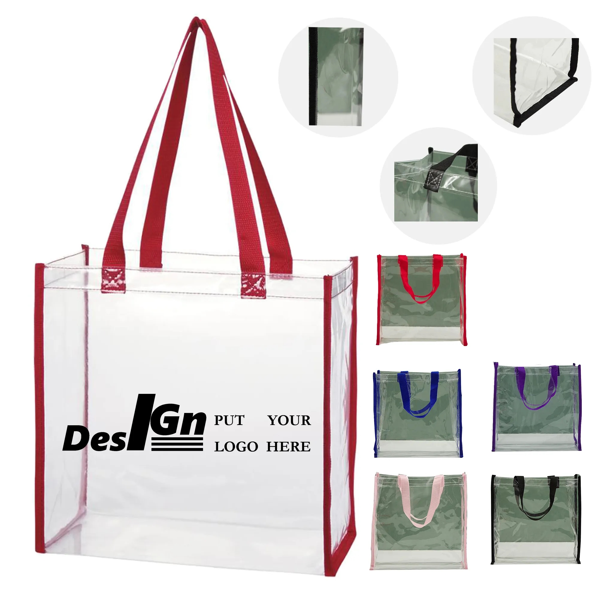 PVC Clear Tote Bag