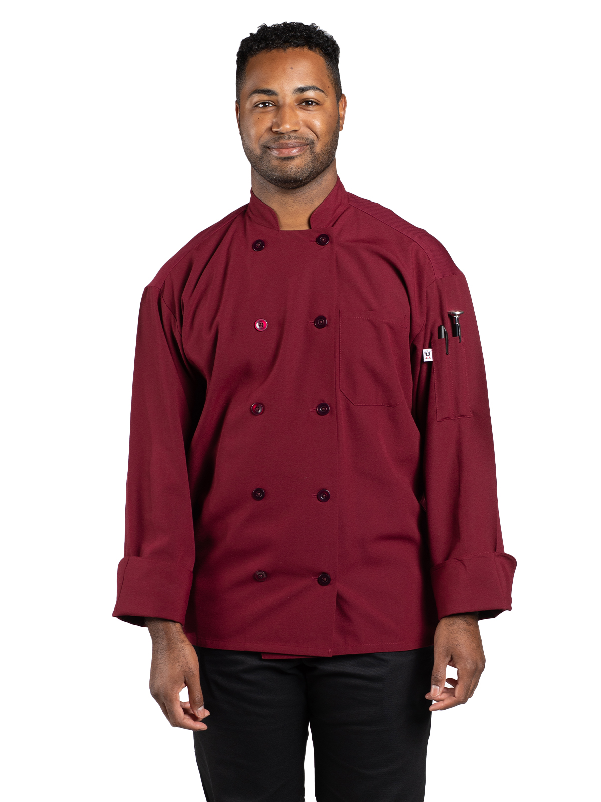Uncommon Chef - Unisex Reinforced Bar Tacking Chef Coat 19