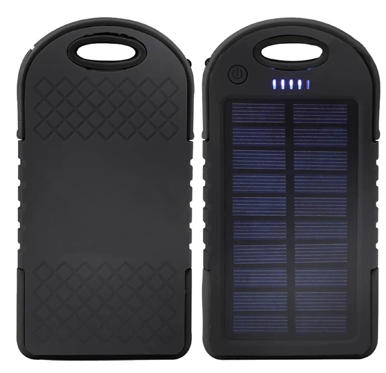 Stock & Quick Ship 5000mAh Solar Charger With Custom Brand 7