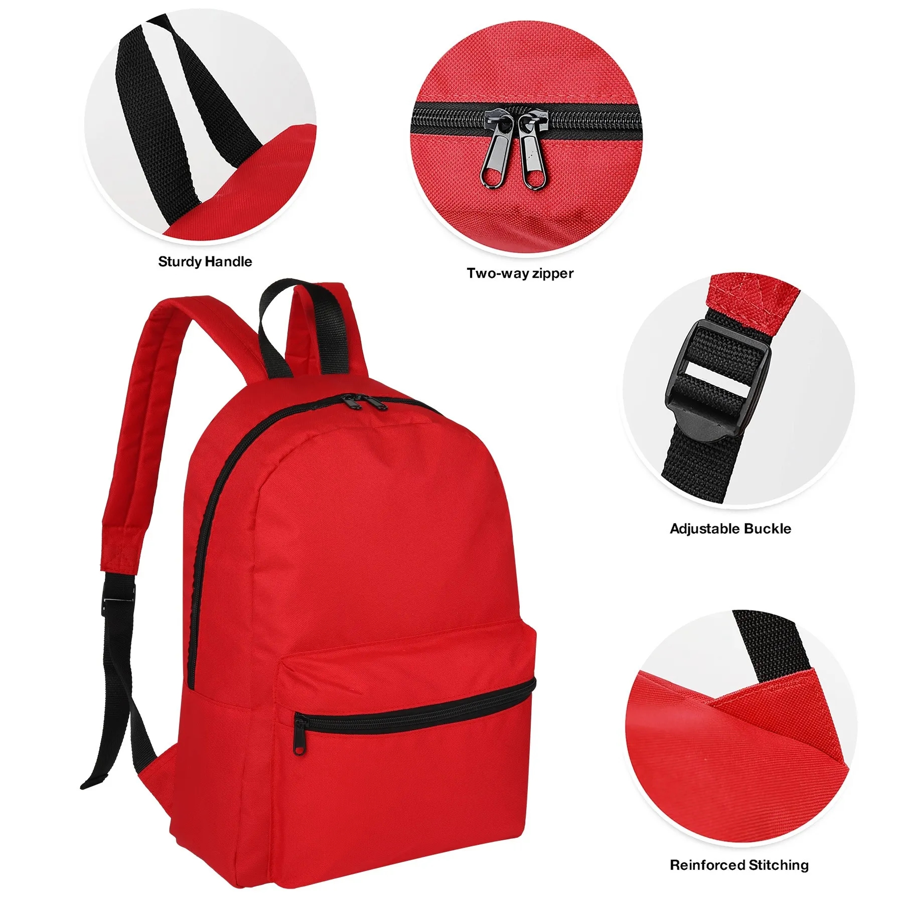 Best Value Heavy Duty Backpack With Water Bottle Pocket 2