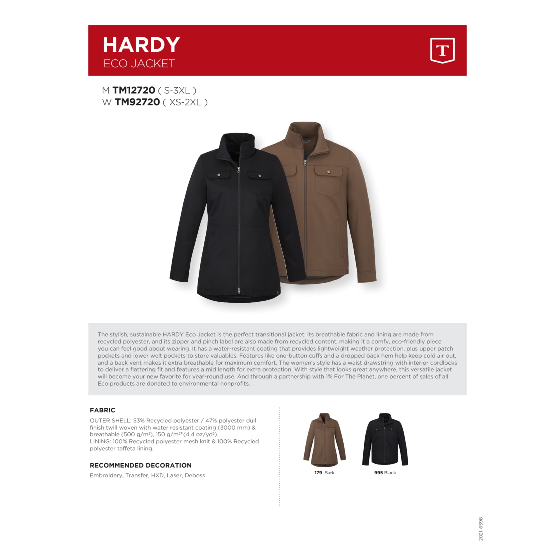 Men's HARDY Eco Jacket 49