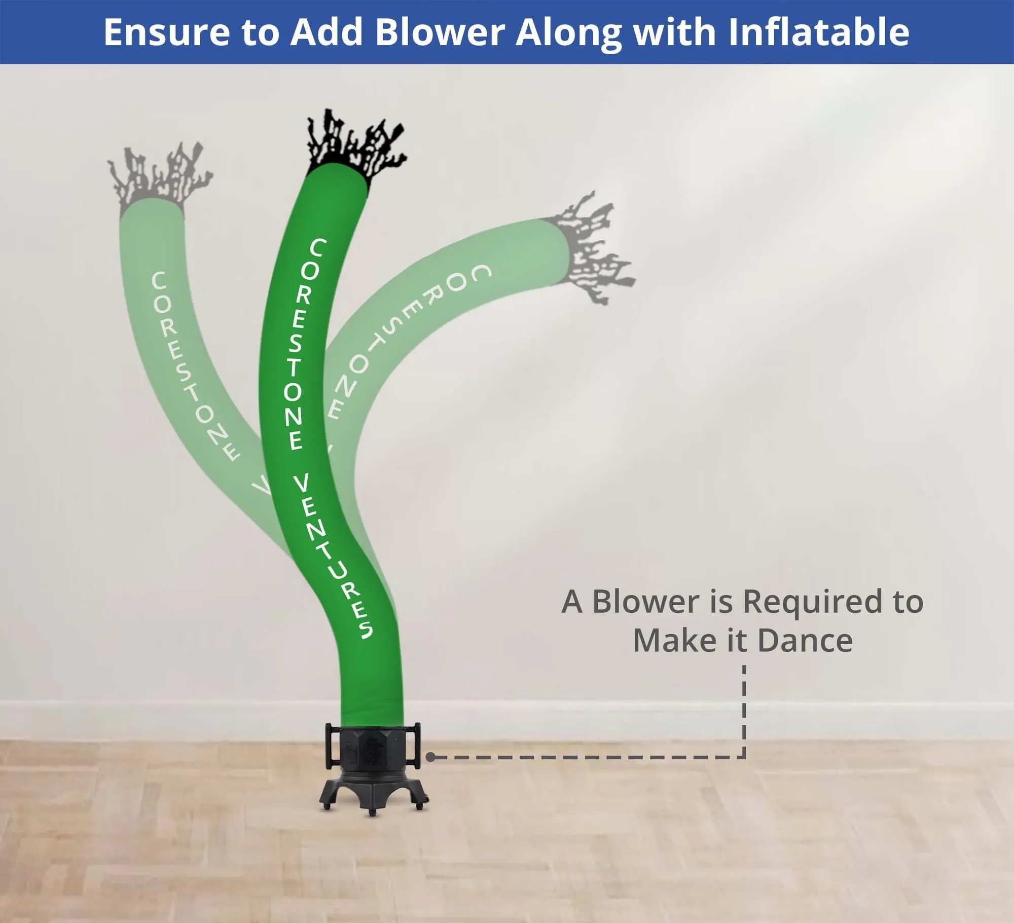 Custom Inflatable Tube with Blower (Single Sided) 10