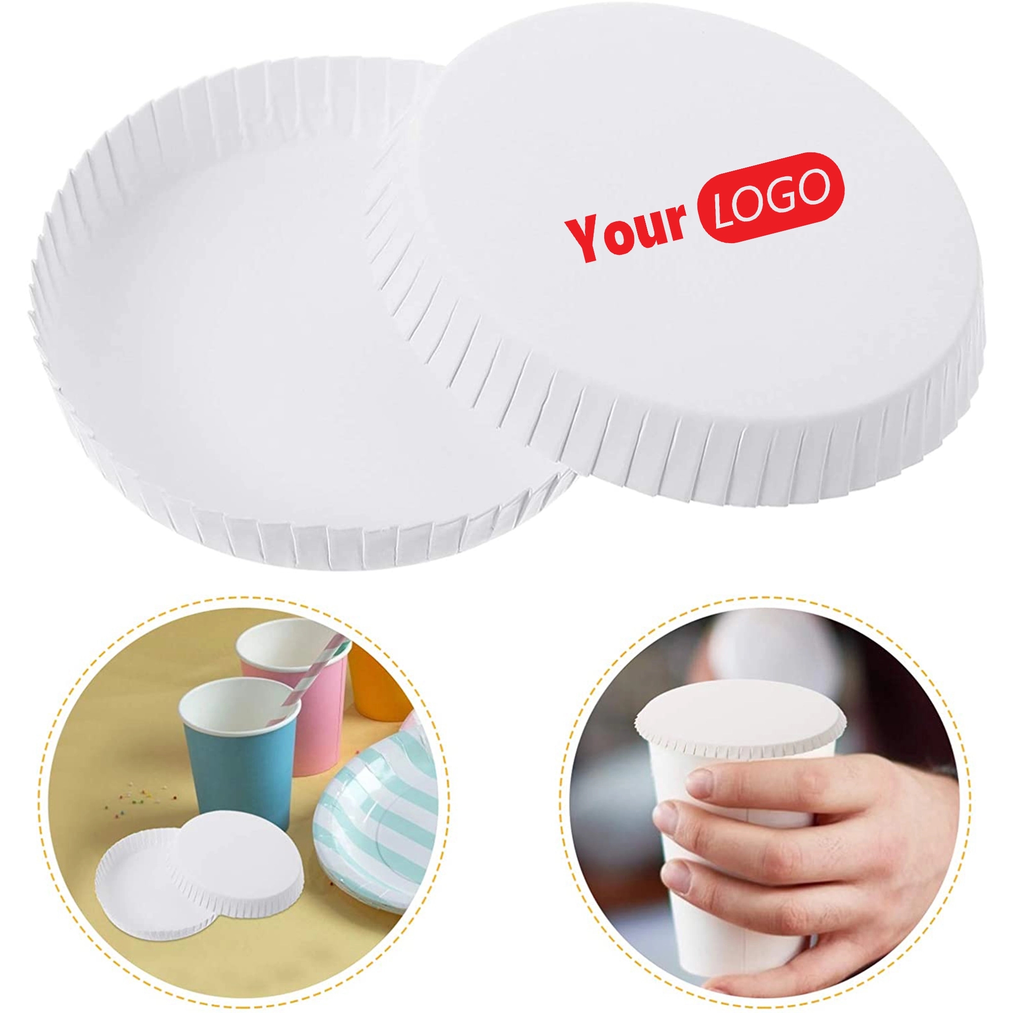 90mm Disposable Paper Cup Cover 4