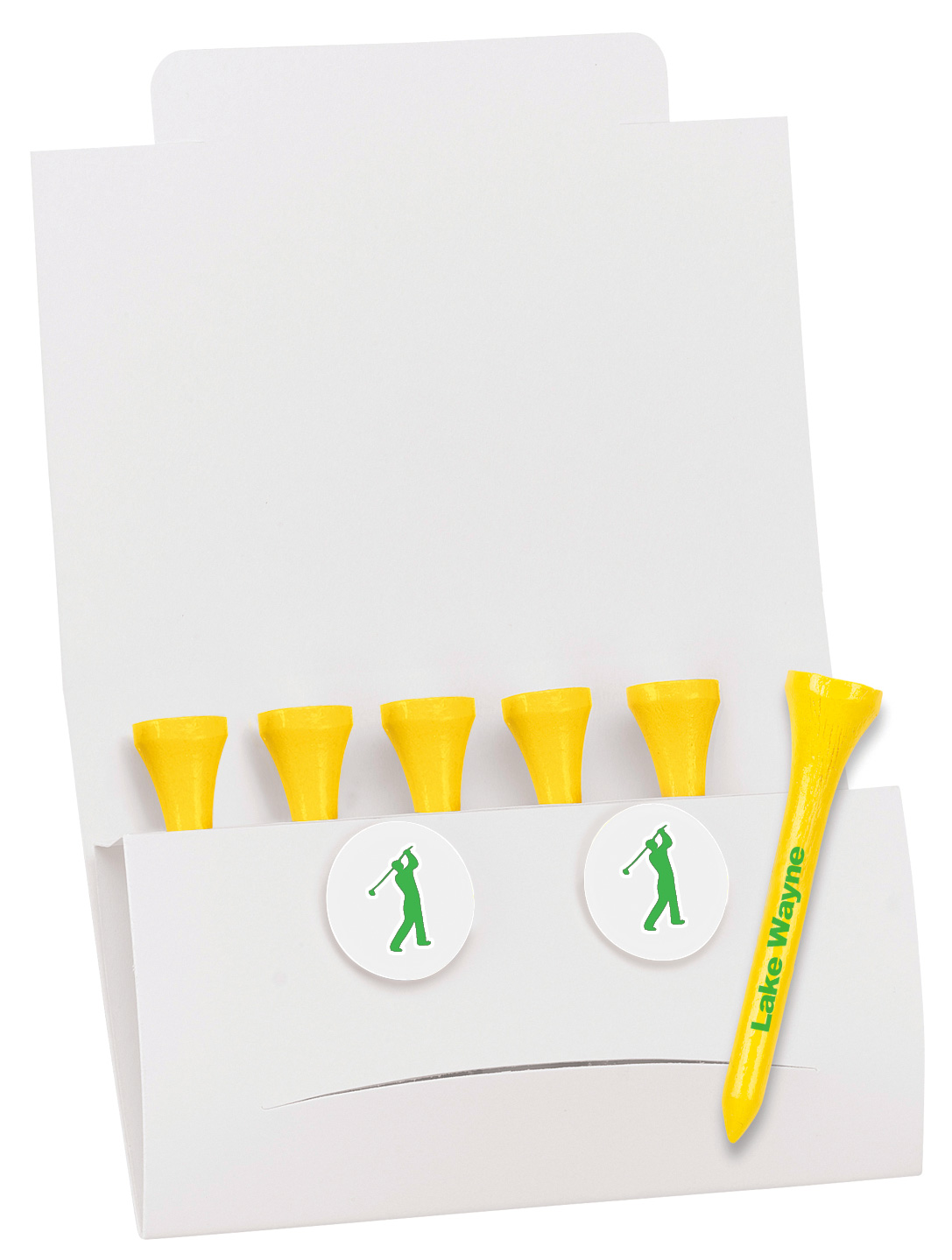 6-2 Golf Tee Packet - 3-1/4" Tee 14