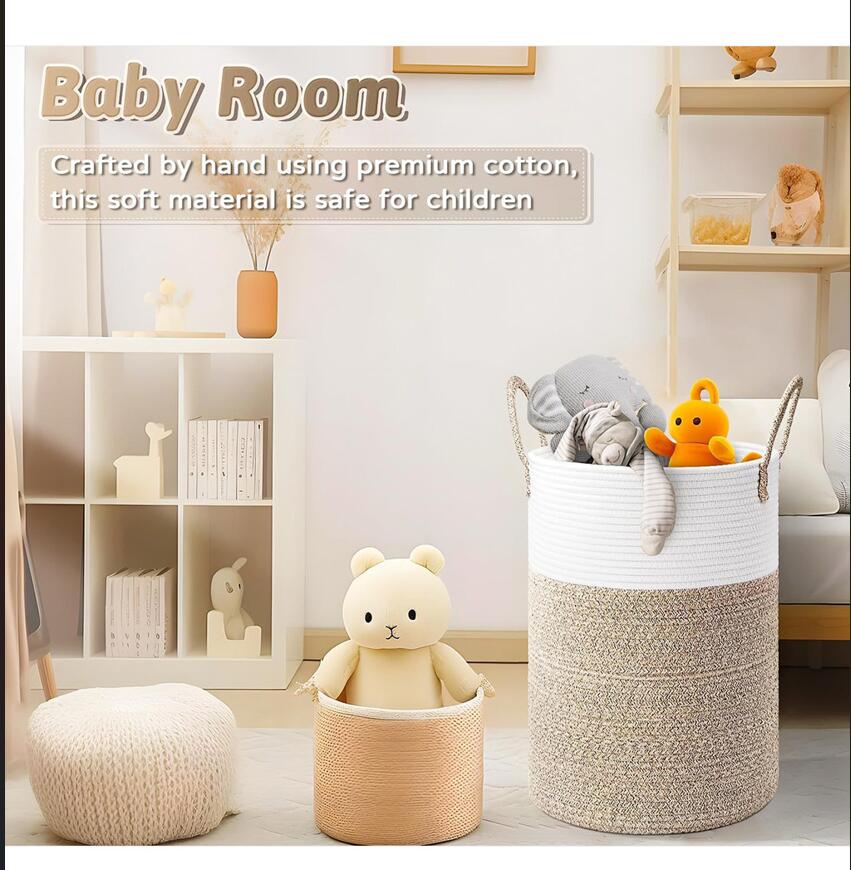Laundry Basket Jute 4