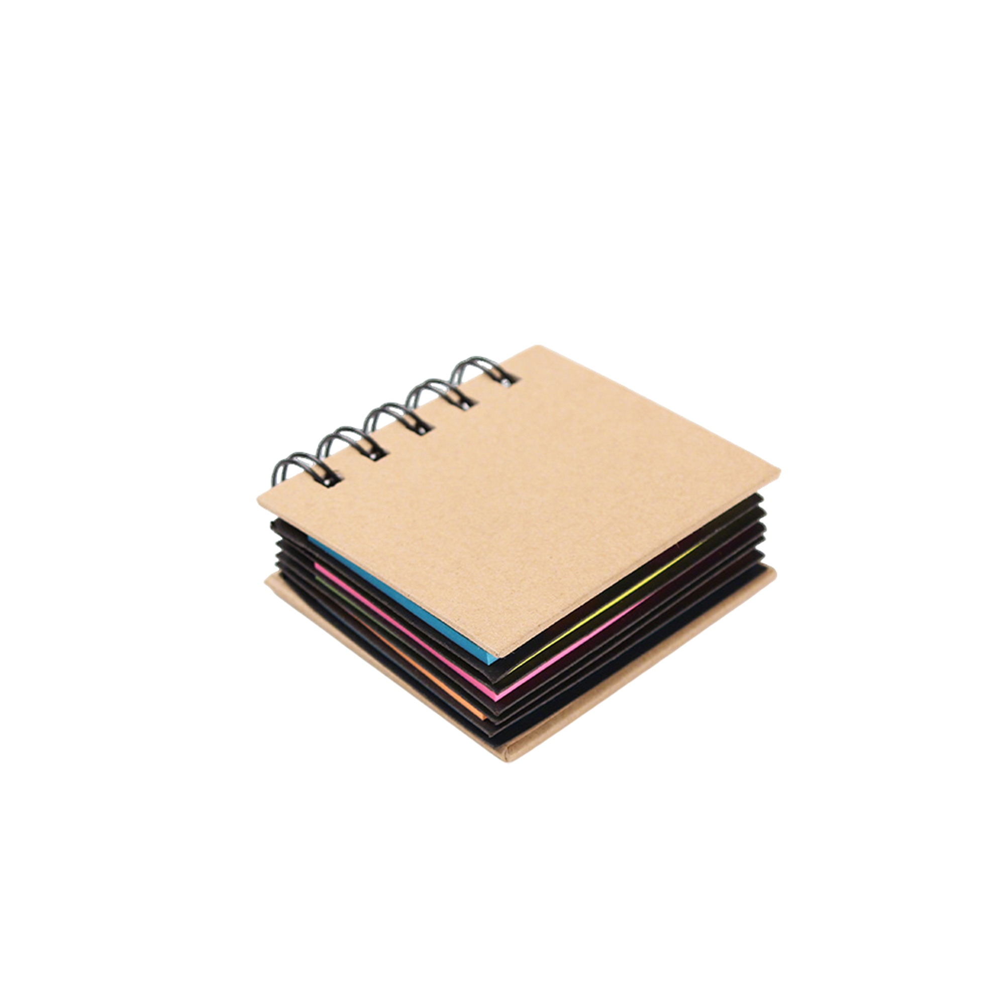 Spiral Sticky Note Book With Flags 4