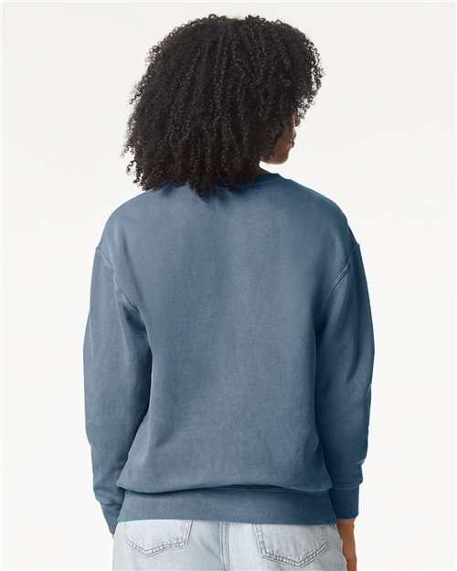Unisex Garment-Dyed Lightweight Crewneck Sweatshirt - 1466 90