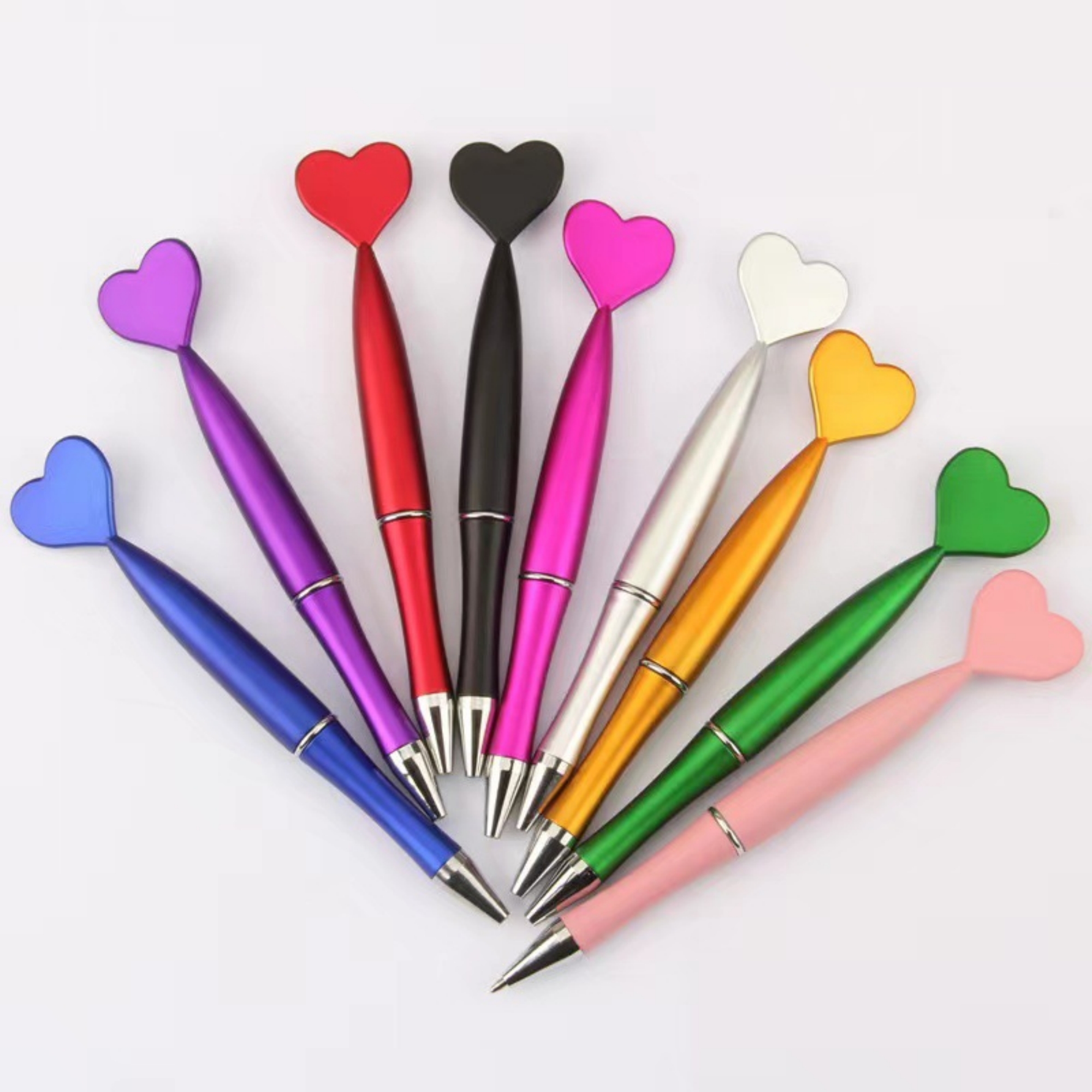 Ballpoint Pen Love Heart Shape 6