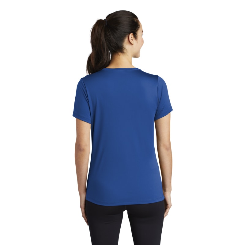 Sport-Tek Women's Posi-UV Pro Scoop Neck Tee. 16