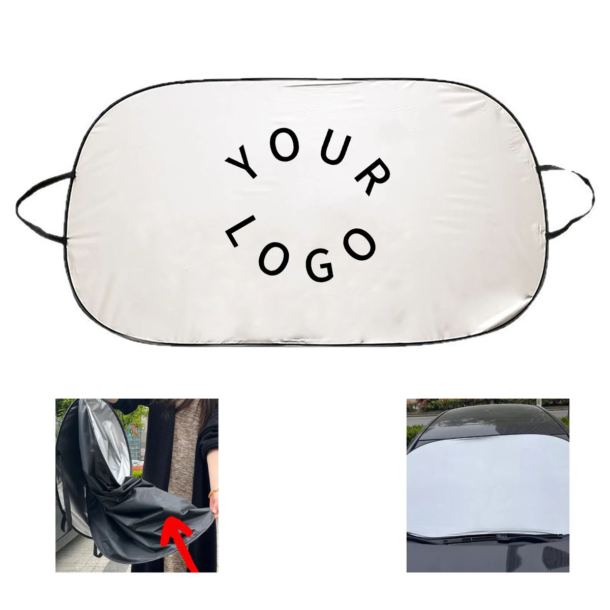 Polyester Sunshade for Vehicle Windshield 2