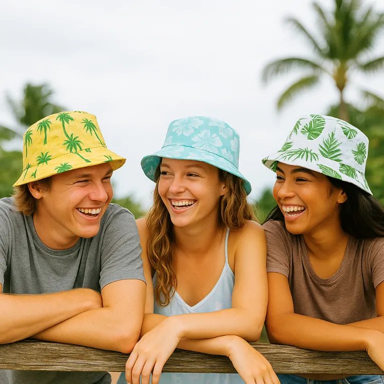 Reversible Full Color Bucket Hat 2