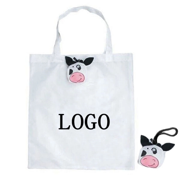 Cow Shape Foldable Shopping Tote Bag 2