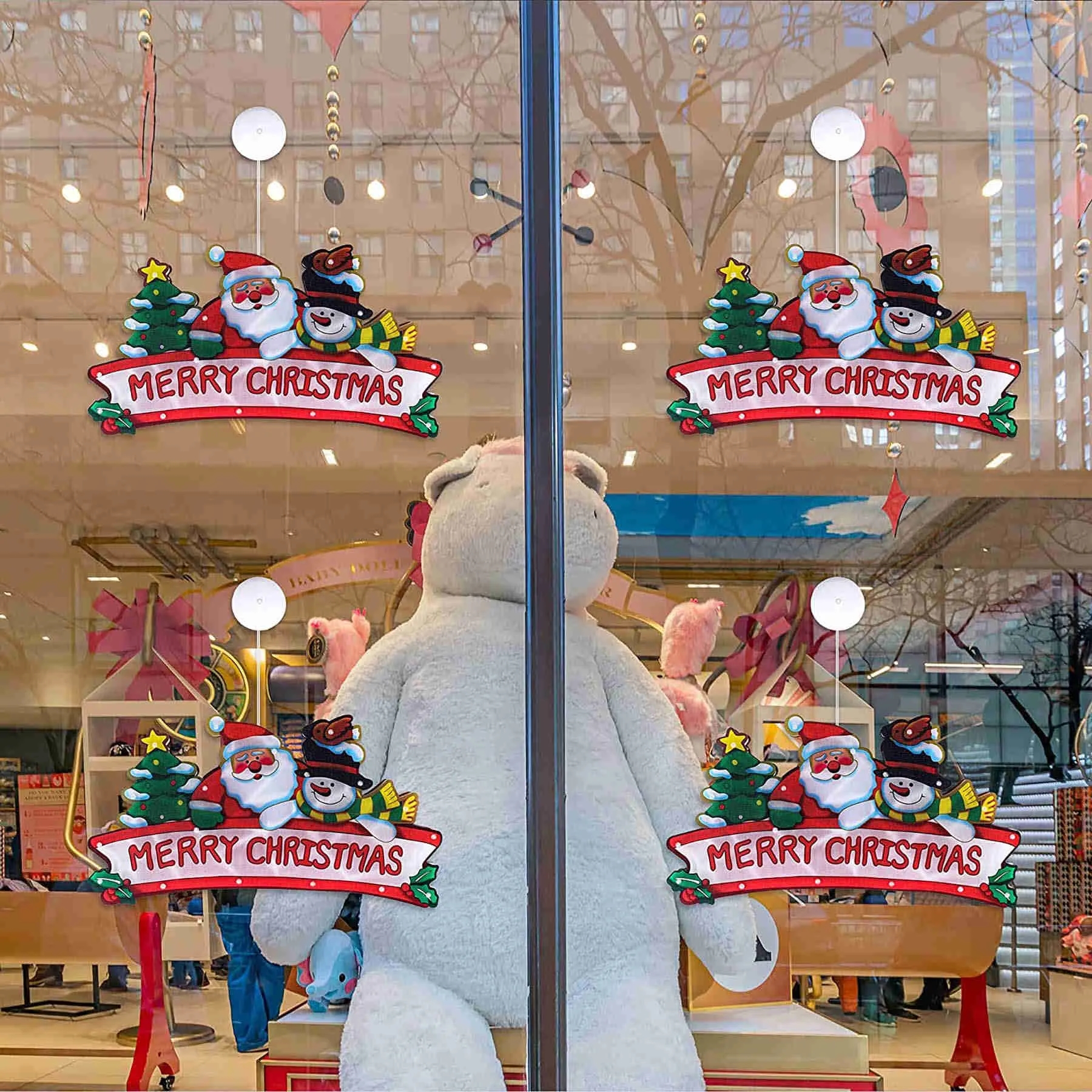 Christmas Santa Claus Snowman LED Lights MOQ10 8
