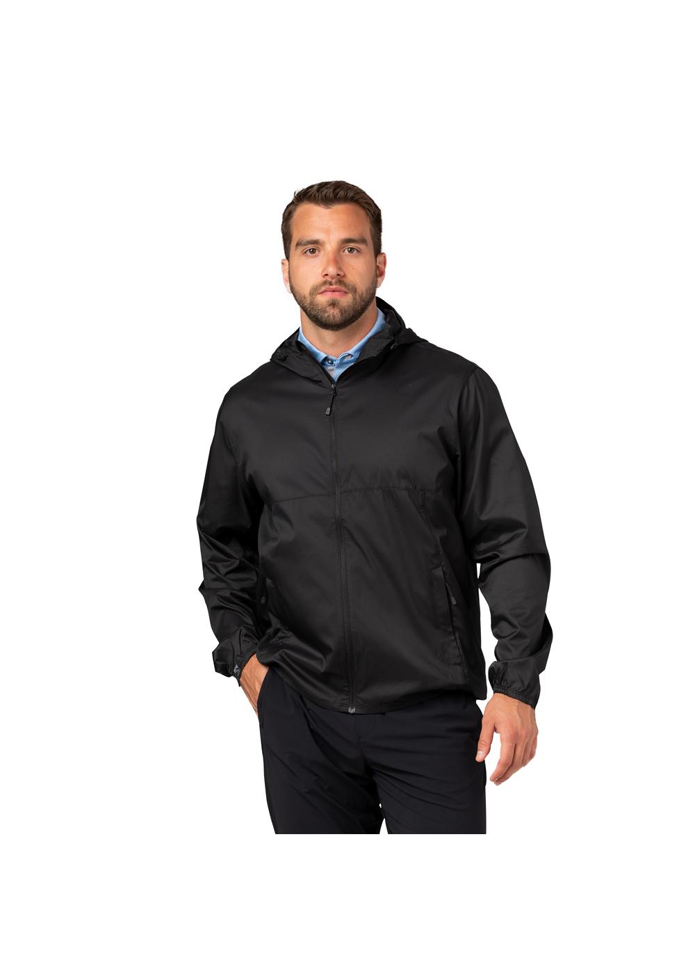 Storm Creek Men's Idealist Water-Resistant Full Zip Hooded Windbreaker 5