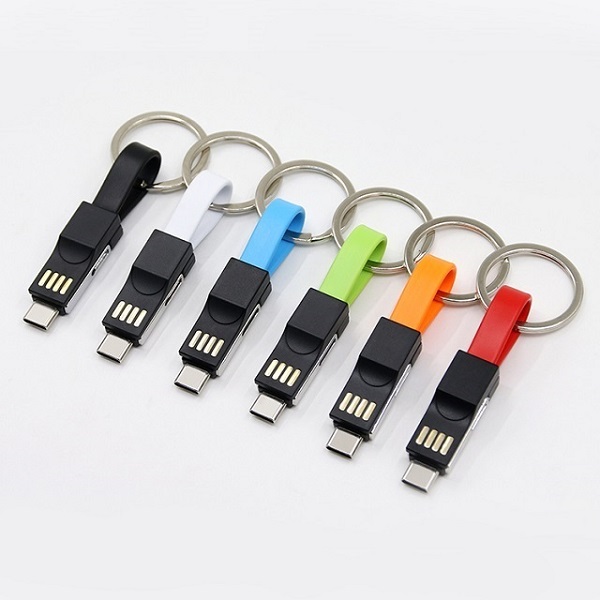 USB Magnetic Key Chain 3 in 1 Data Cable 4
