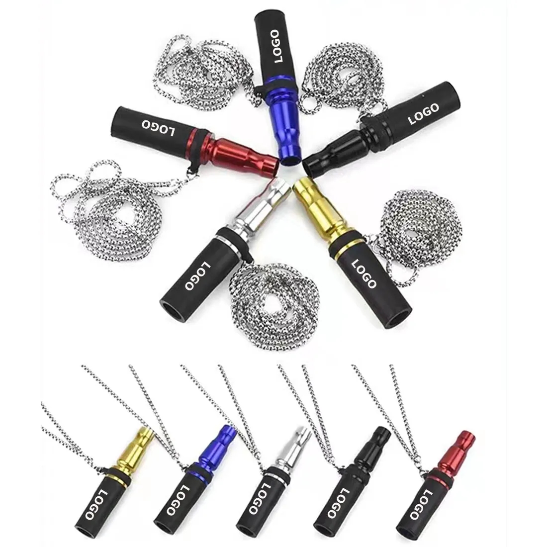 Reusable Aluminum Hookah Mouth Piece Tips 1