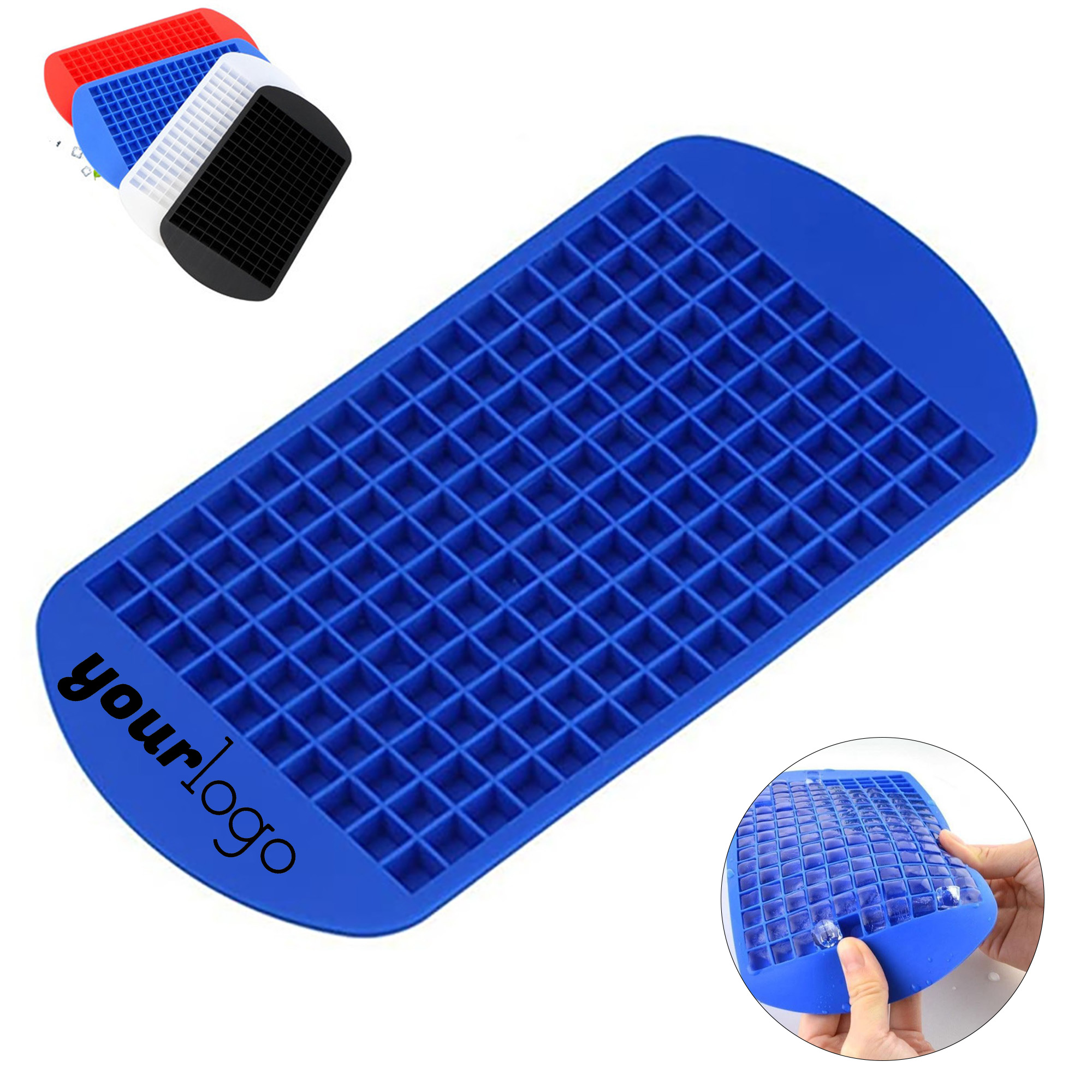 Small Square Silicone Ice Tray 3
