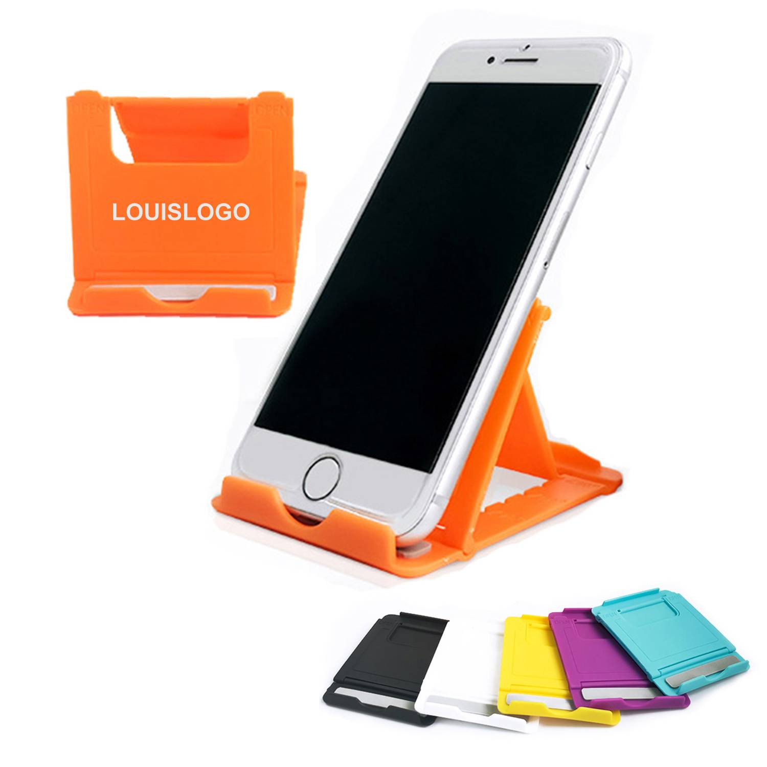 ABS Foldable Desktop Adjustable Phone Holder 6