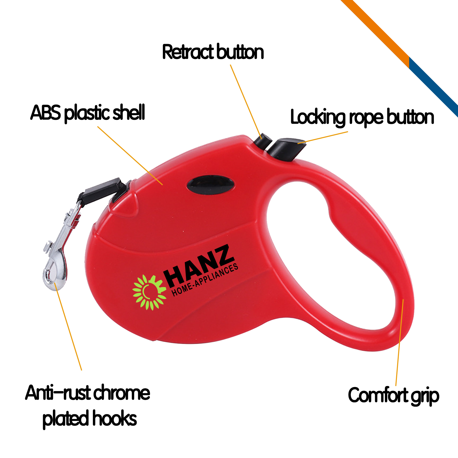 Nato Retractable Dog Leash 8