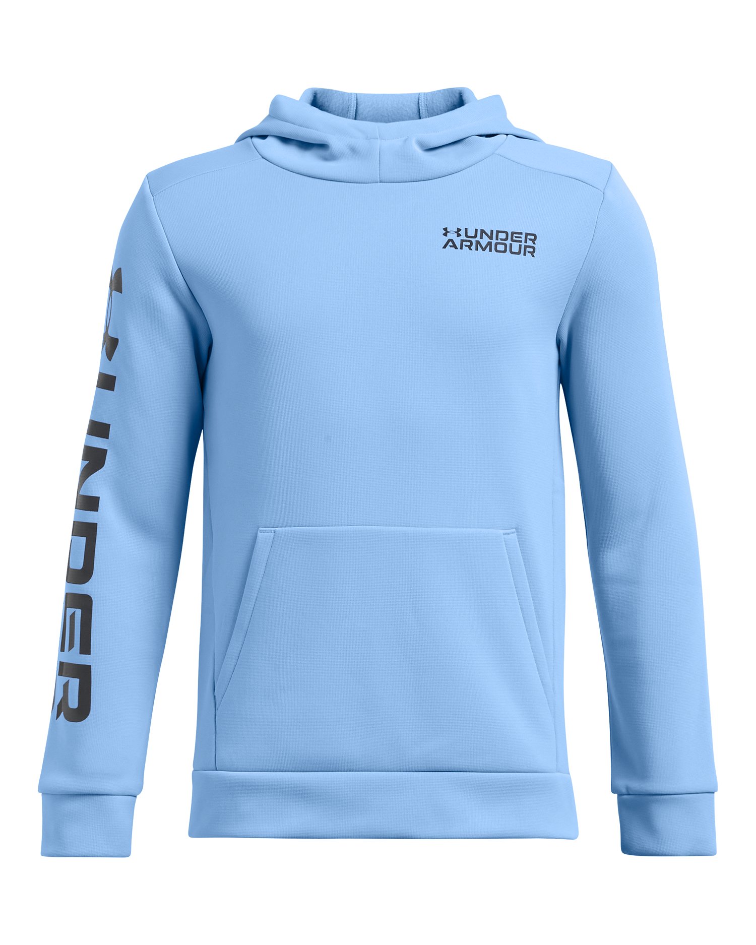 Armour Fleece Wordmark Boys' Hoodie 2
