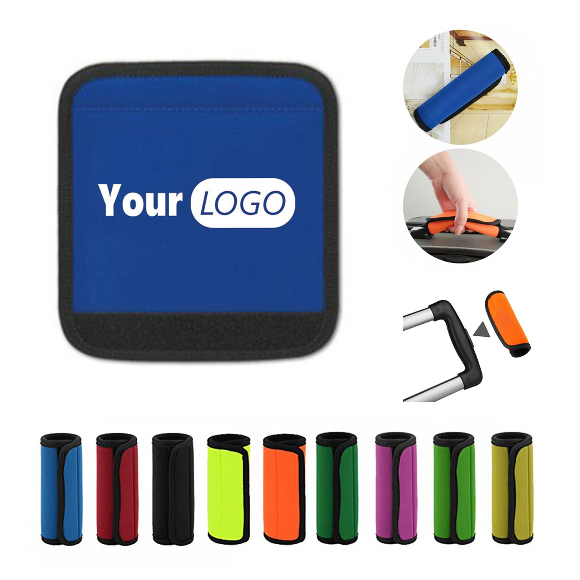 Neoprene Luggage Handle Wrap Luggage Tag 8