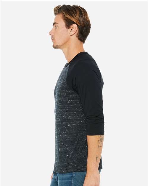 Unisex Three-Quarter Sleeve Baseball Tee - 3200 88